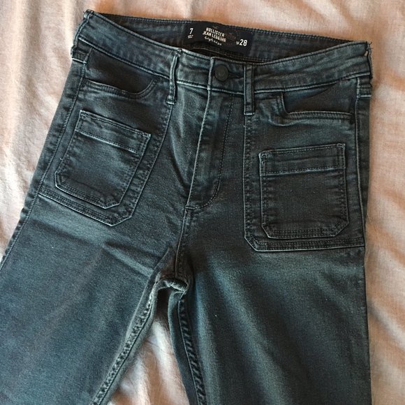 Hollister high rise skinny black jeans - Picture 2 of 6
